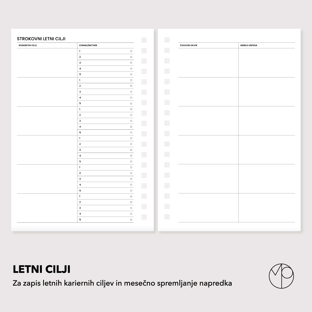 Letni cilji