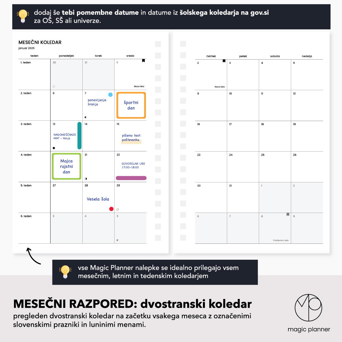 Mesečni koledar