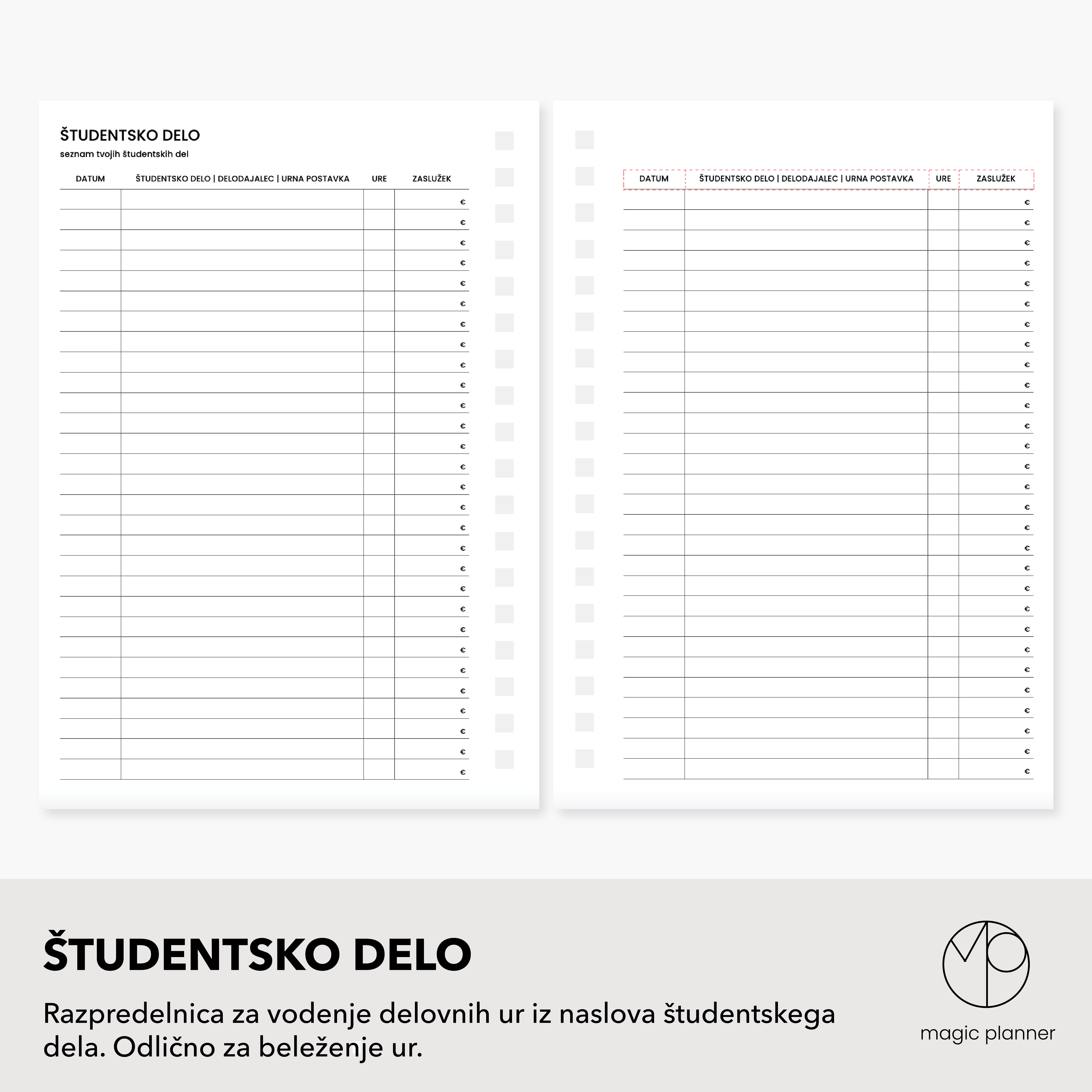 Študentsko delo
